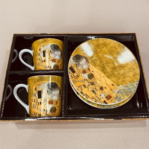 Gustav Klimt kávéscsészészett